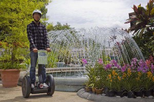 Прогулка по парку на электроскутерах Segway