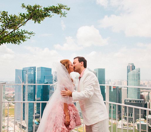 Свадебное катание по Сингапуру с фотосессией